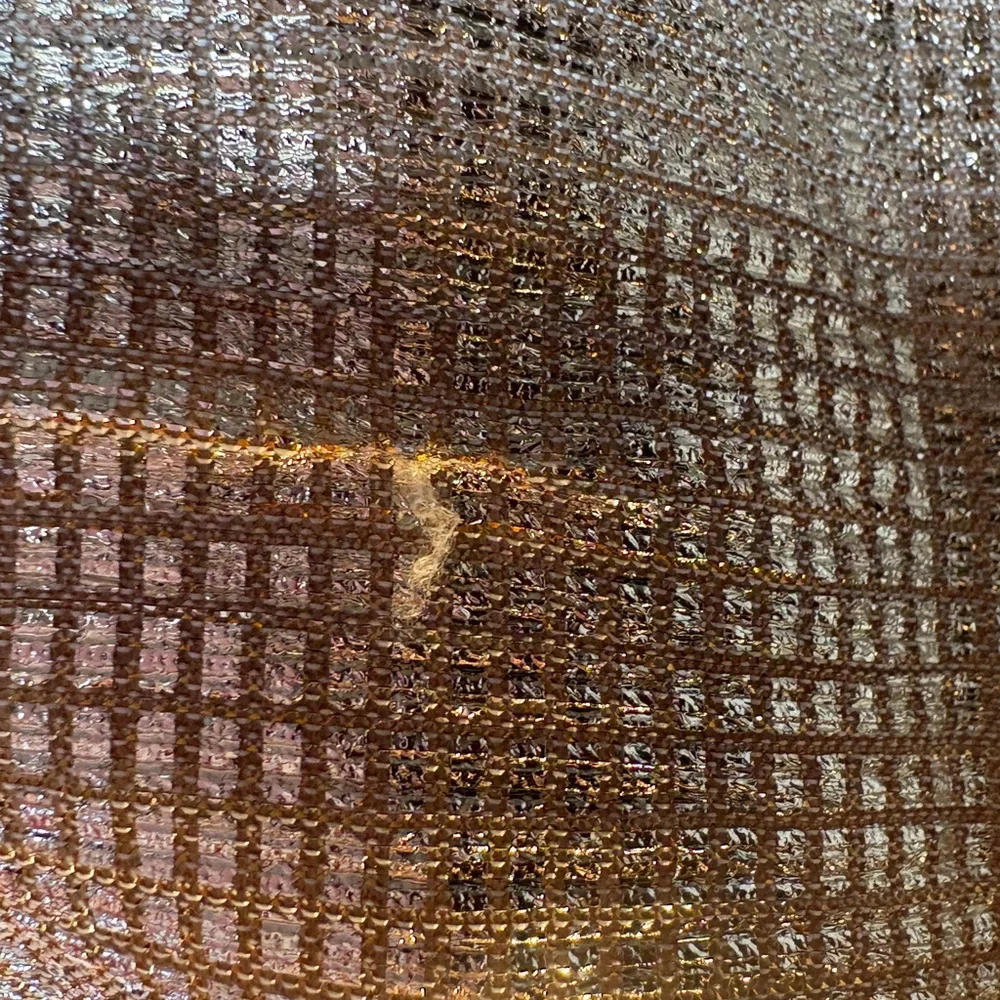 Hayley Paige Occasions Shimmering Gold Maxi Dress - Picture 8 of 8